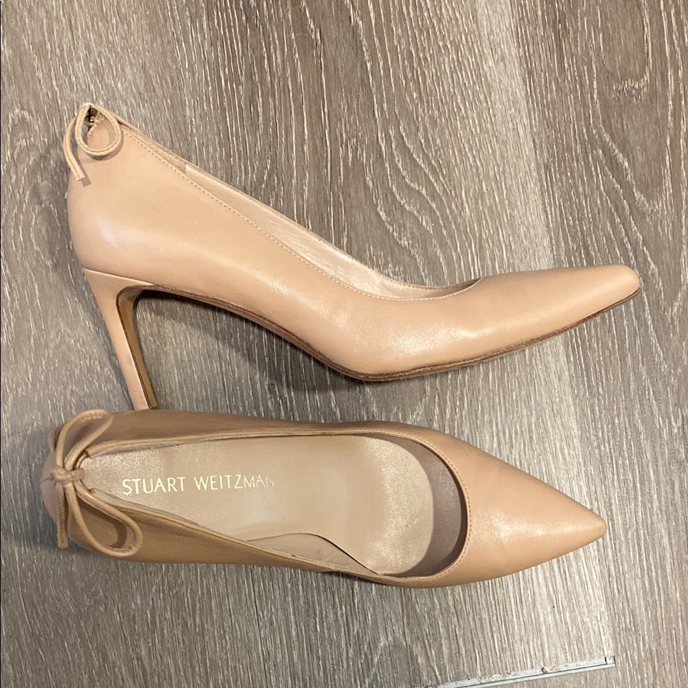 Stuart Weitzman Women's Tan Heels
